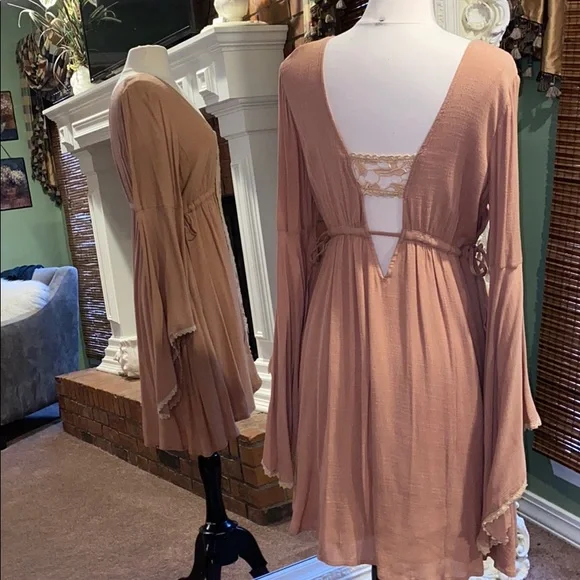 RARE! FREE PEOPLE JOLENE DRESS - Picture 4 of 8